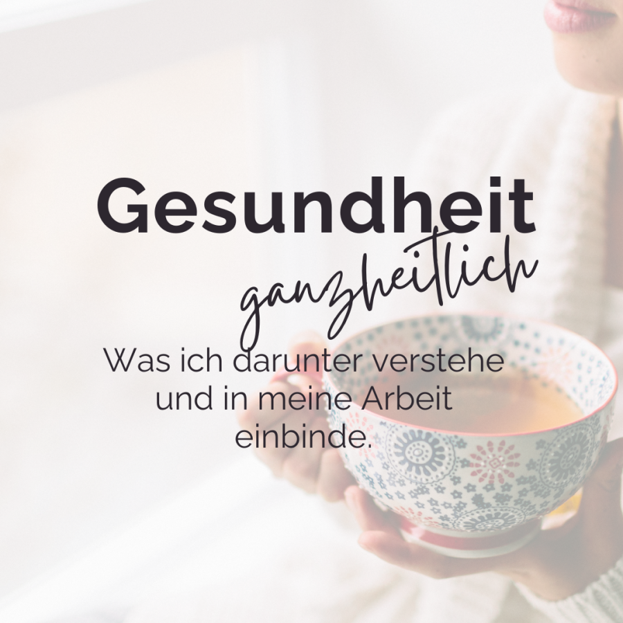 Gesundheit ganzheitlich (Instagram Post)